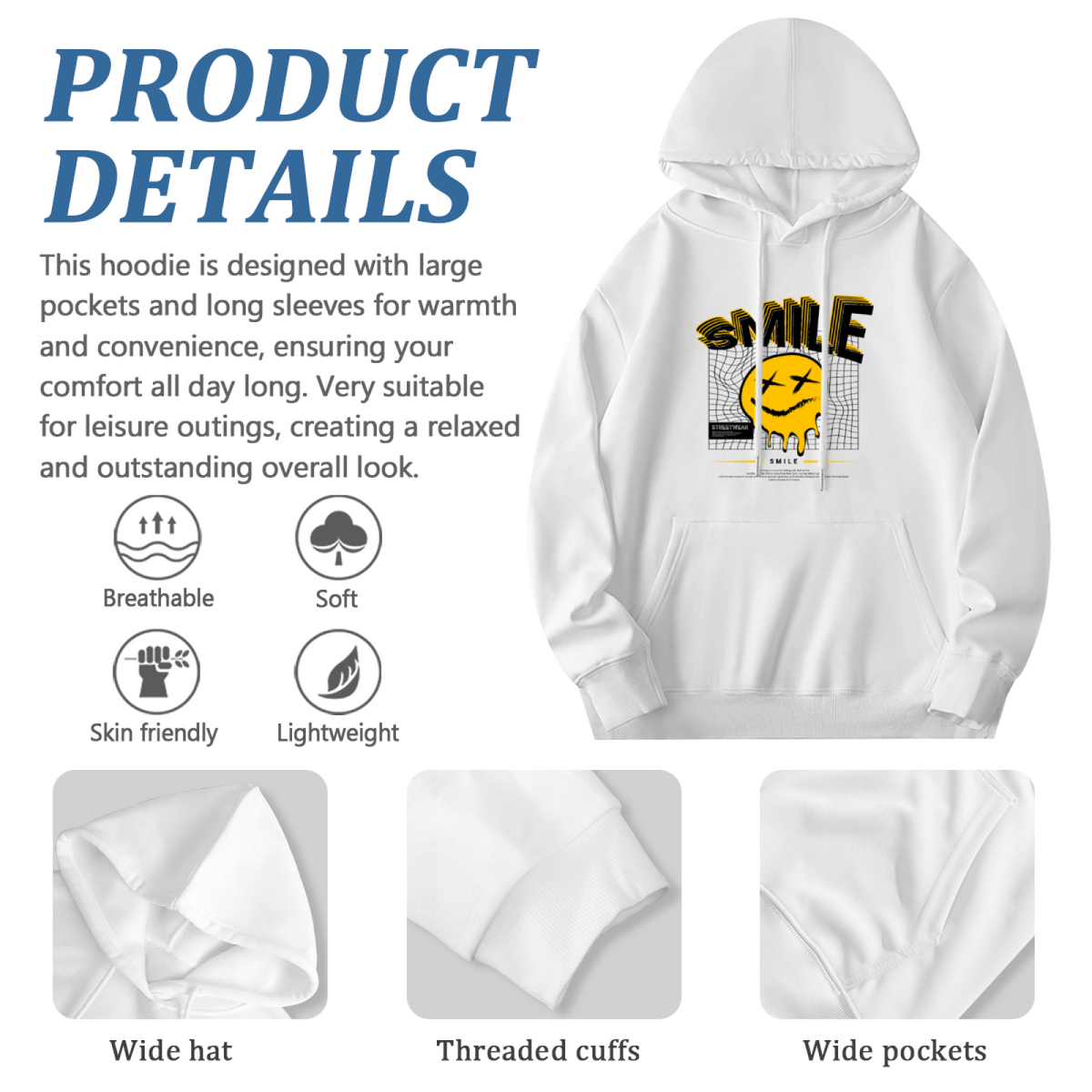 Premium Graphic Hoodie - Inspirational Quote