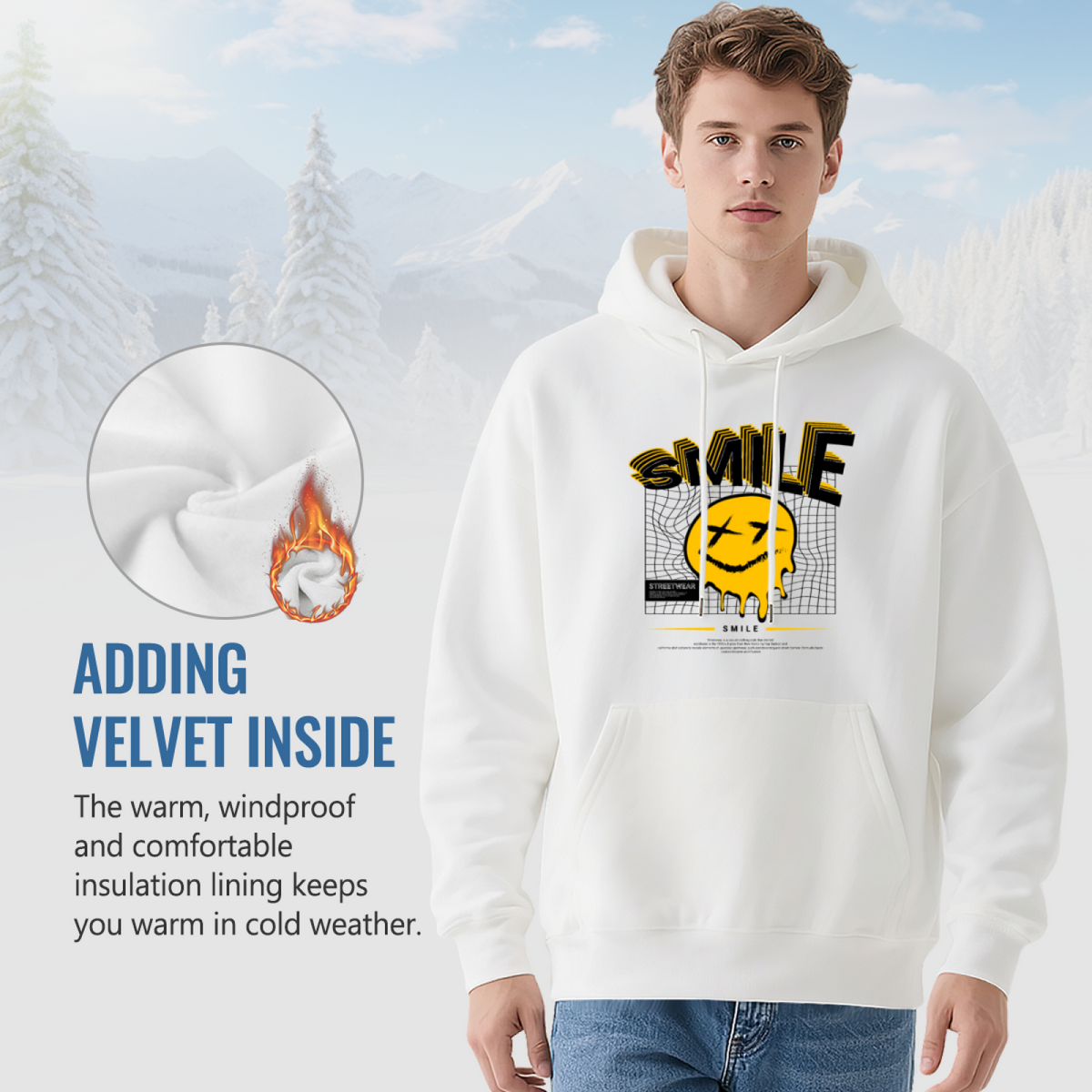 Premium Graphic Hoodie - Inspirational Quote