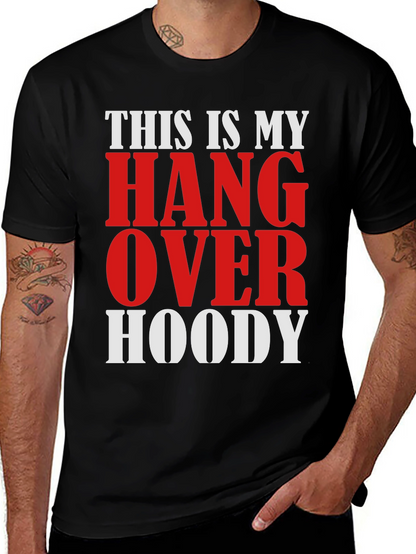 Hangover Hoody Graphic Tee - Funny Mens T-Shirt