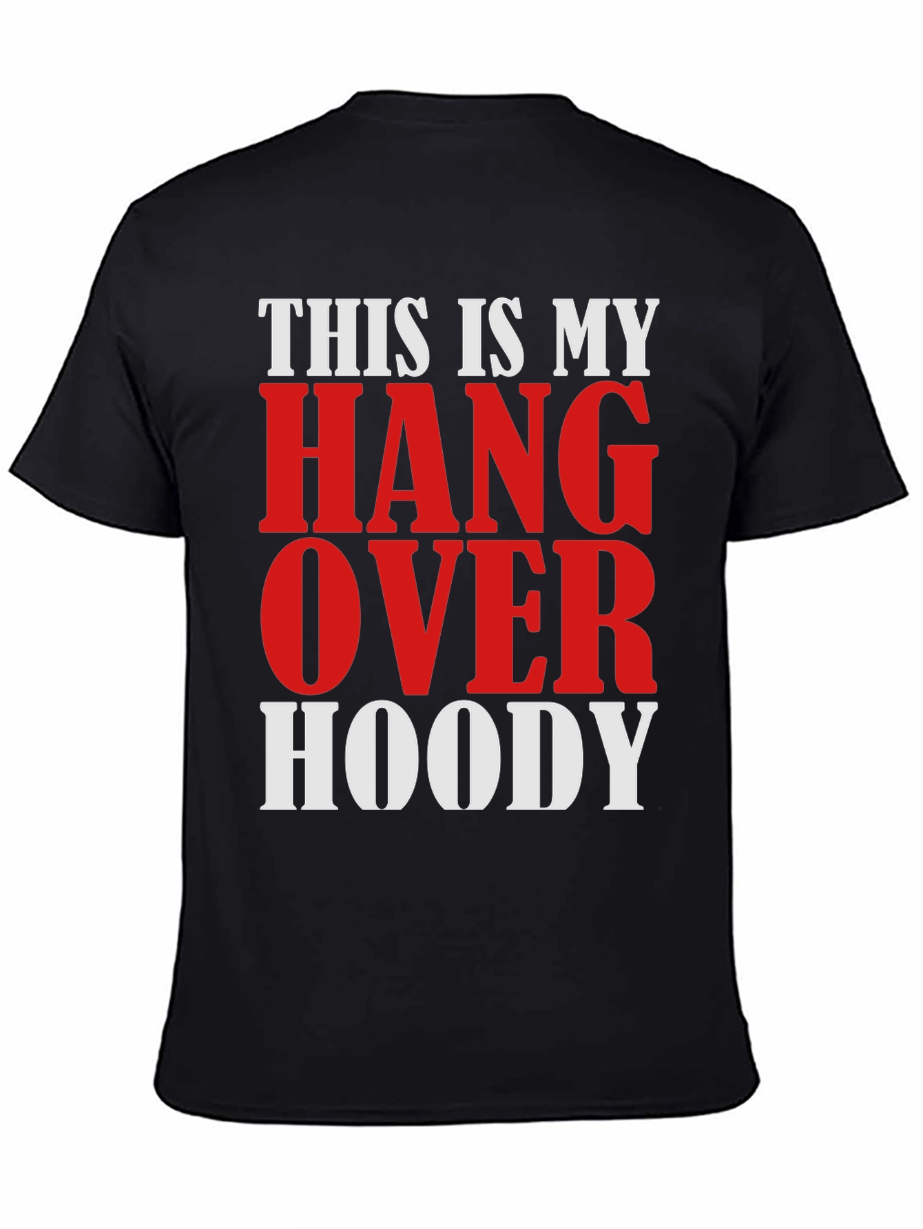 Hangover Hoody Graphic Tee - Funny Mens T-Shirt