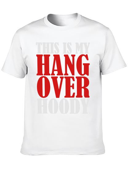 Hangover Hoody Graphic Tee - Funny Mens T-Shirt