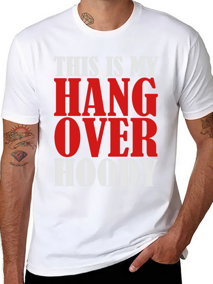 Hangover Hoody Graphic Tee - Funny Mens T-Shirt