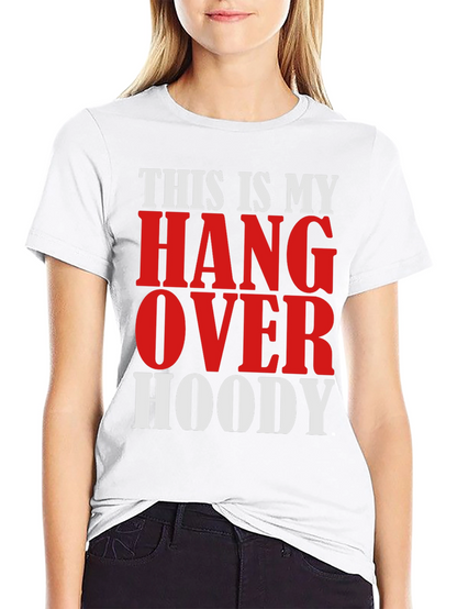Hangover Hoody Graphic Tee - Funny Mens T-Shirt