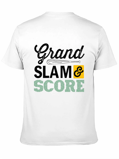 Grand Slam Score Baseball Graphic T-Shirt