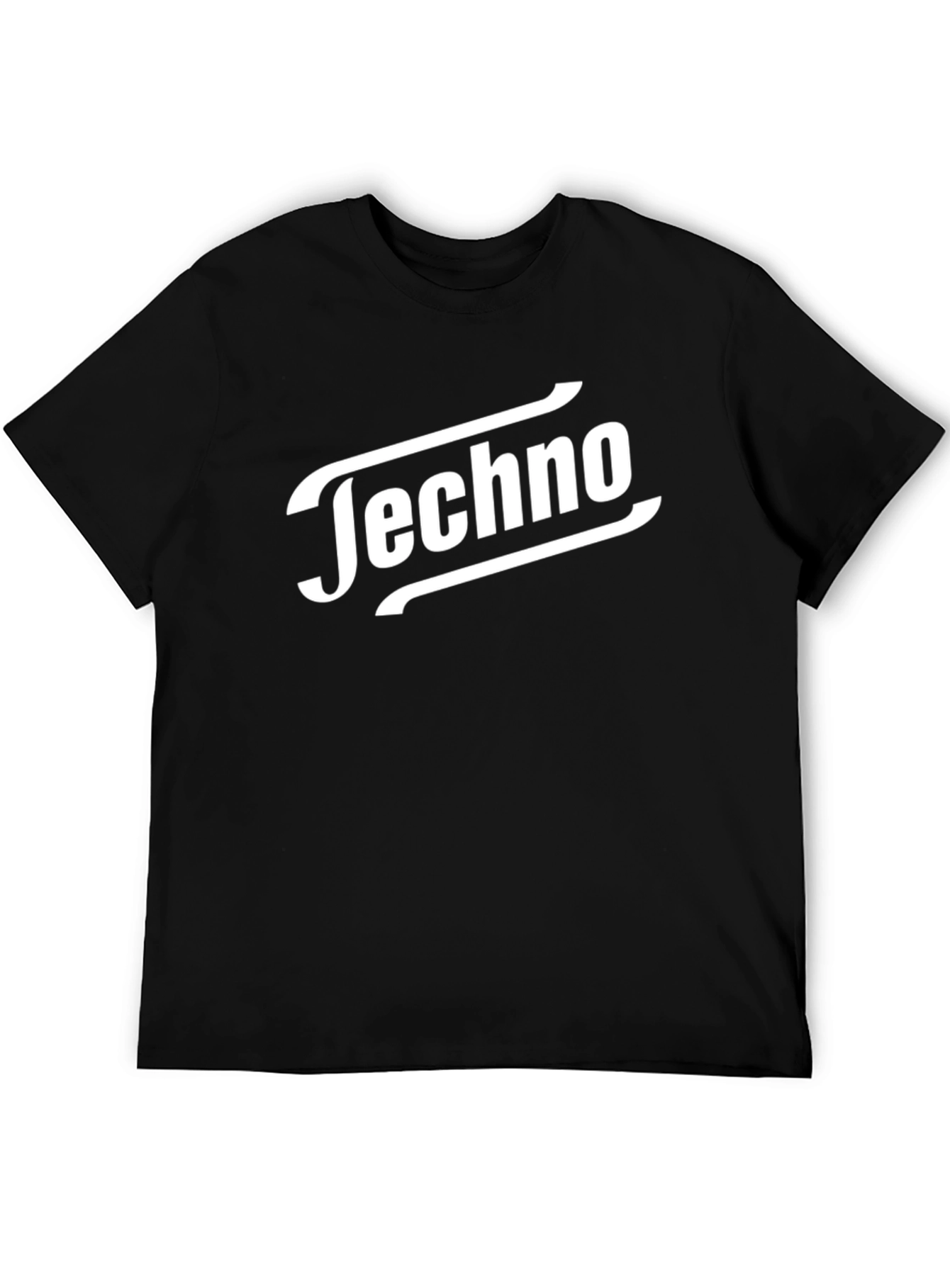 Techno Black T-Shirt