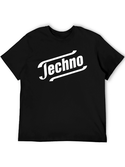 Techno Black T-Shirt
