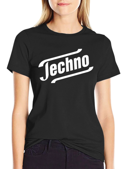 Techno Black T-Shirt