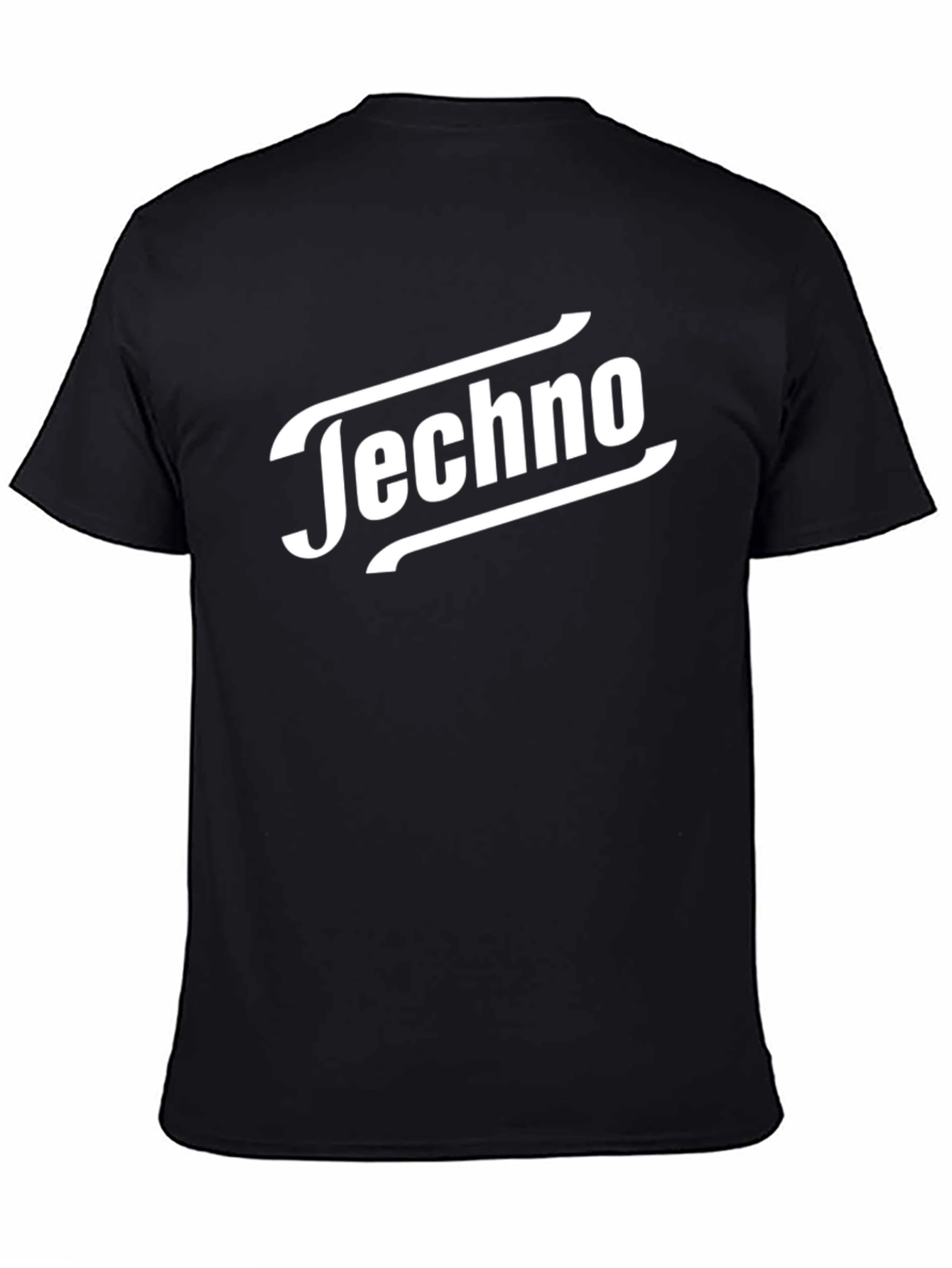 Techno Black T-Shirt