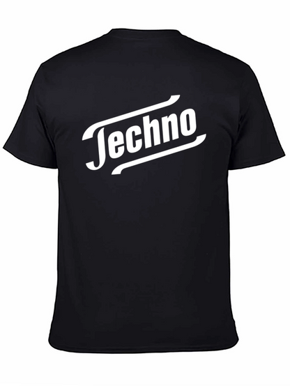 Techno Black T-Shirt