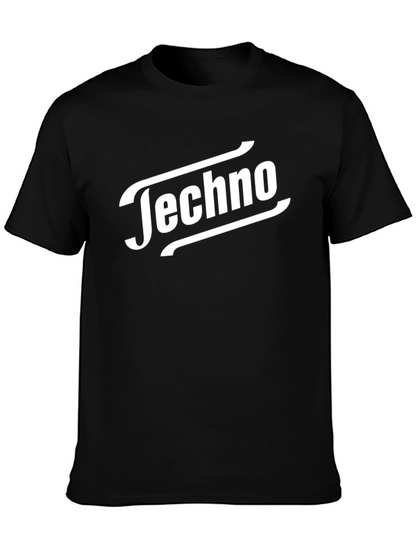 Techno Black T-Shirt