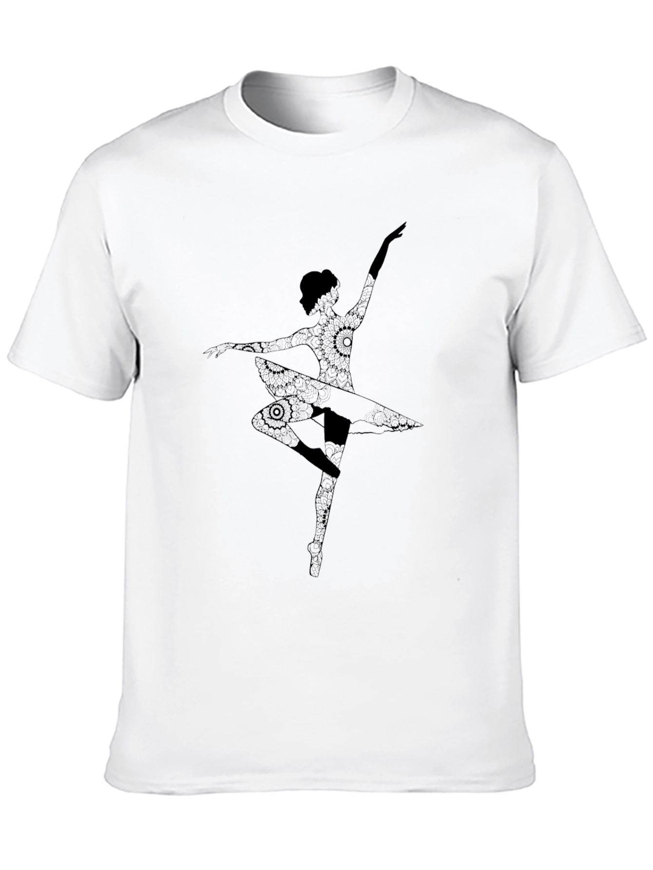 Ballerina Graphic T-Shirt - Classic Comfort