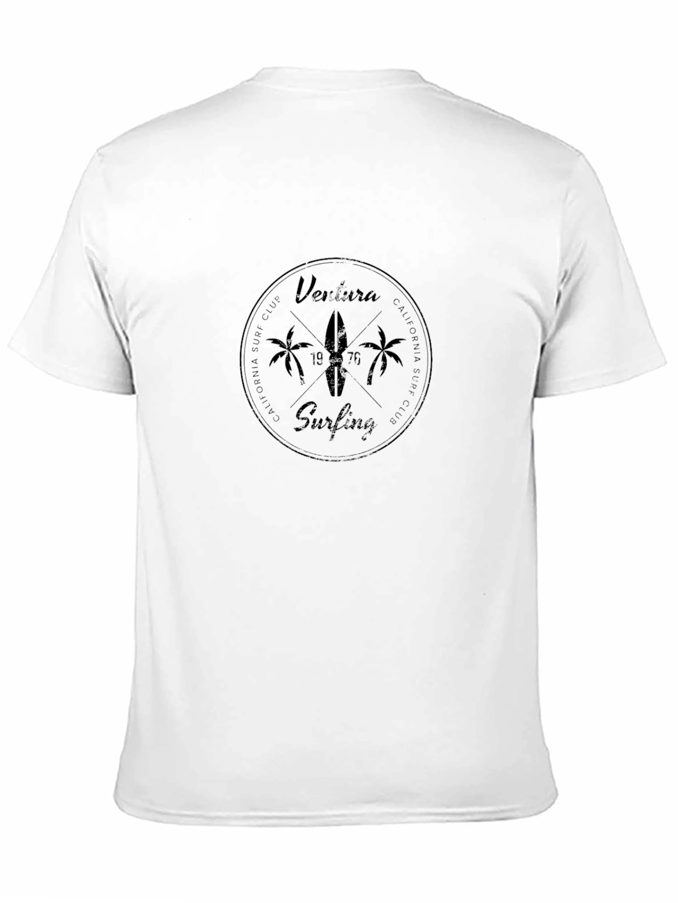 Ventura Surfing Club Black T-Shirt