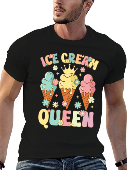 Ice Cream Queen Graphic T-Shirt