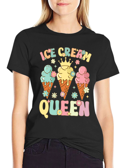 Ice Cream Queen Graphic T-Shirt