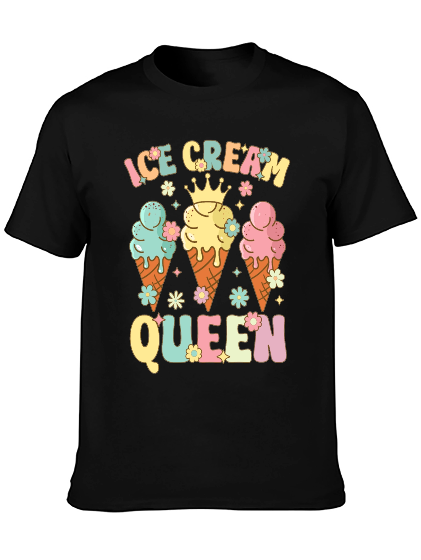 Ice Cream Queen Graphic T-Shirt