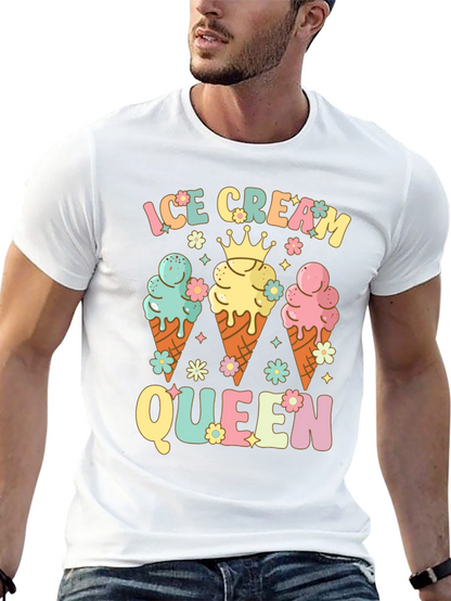 Ice Cream Queen Graphic T-Shirt