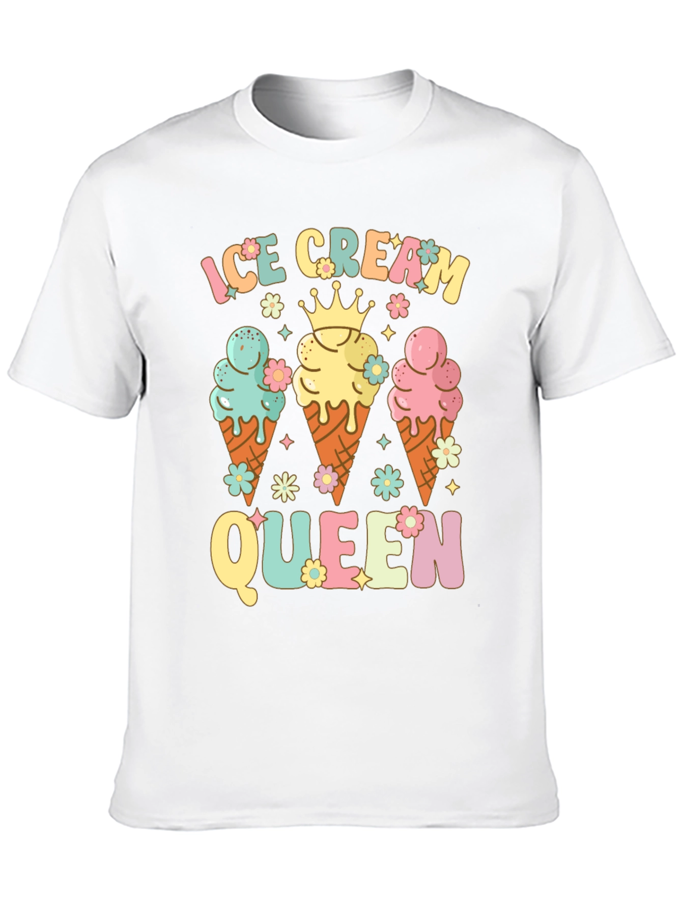 Ice Cream Queen Graphic T-Shirt