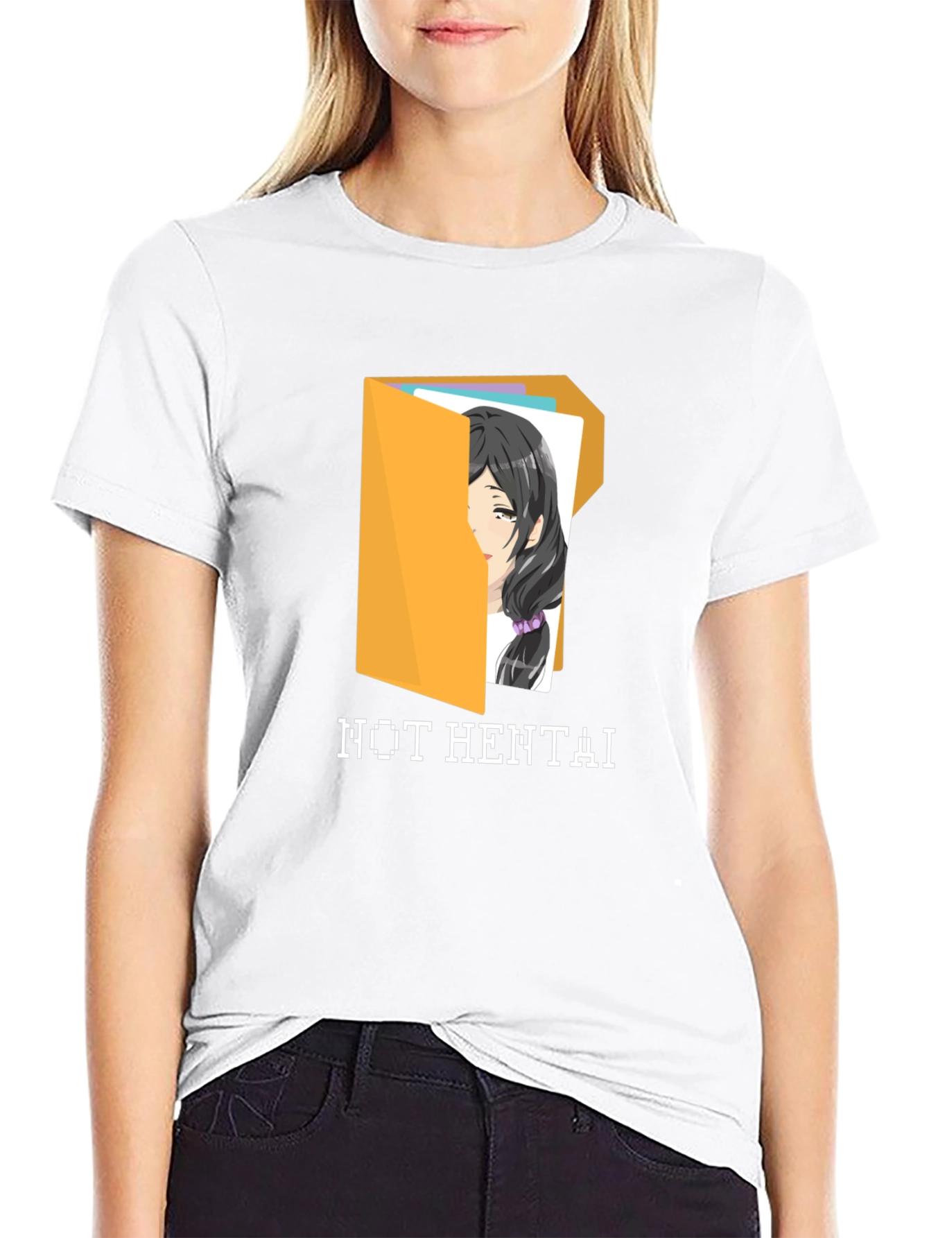 Anime Not Hentai Graphic T-Shirt