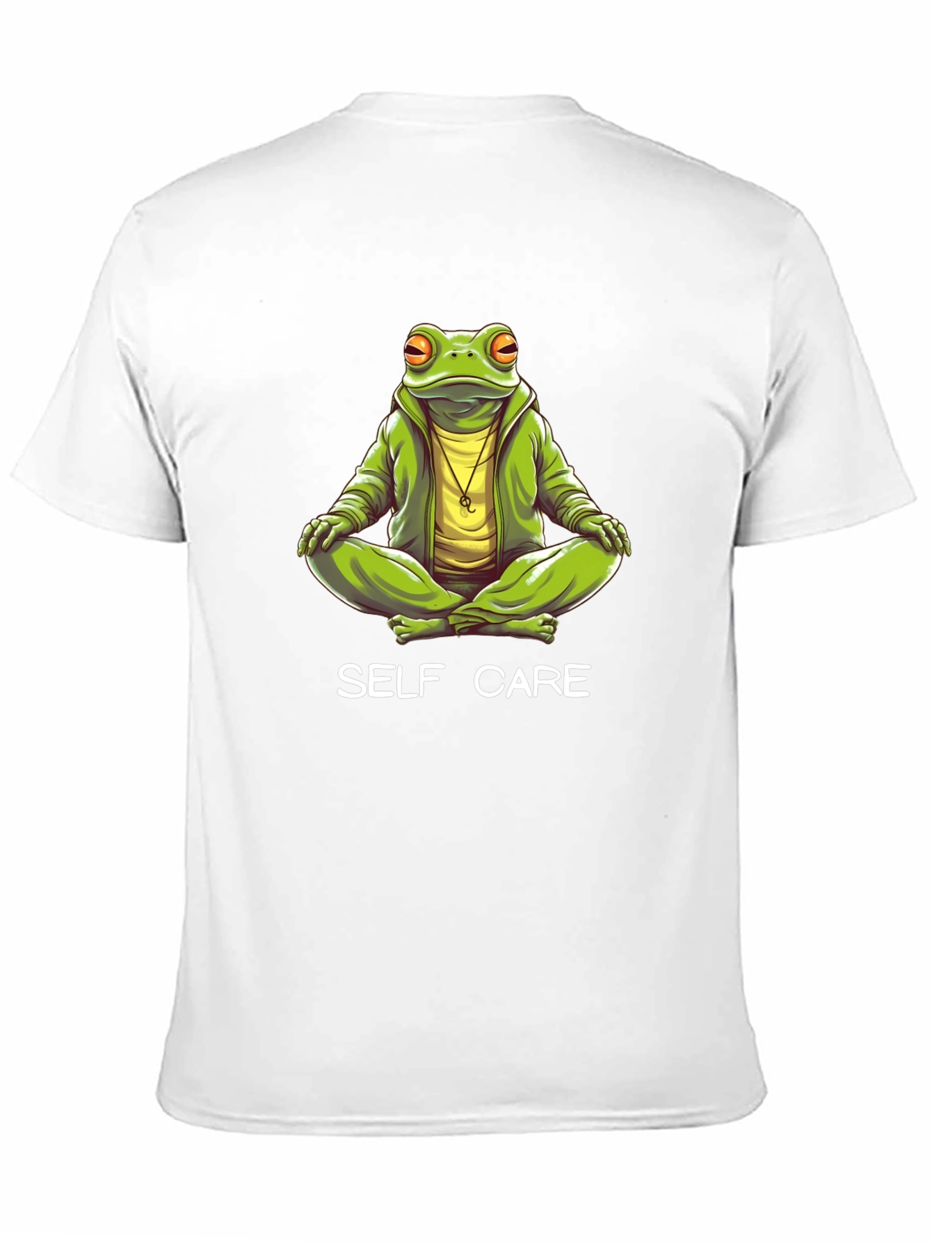 Self Care Frog T-Shirt - Meditating Graphic Tee