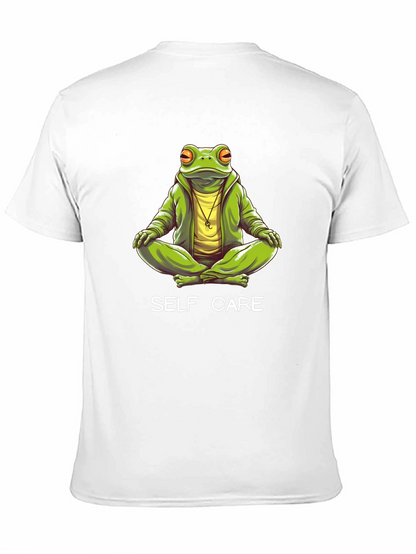 Self Care Frog T-Shirt - Meditating Graphic Tee