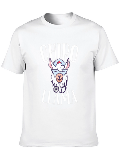 Chiro Llama T-Shirt - Cute Chiropractor Gift