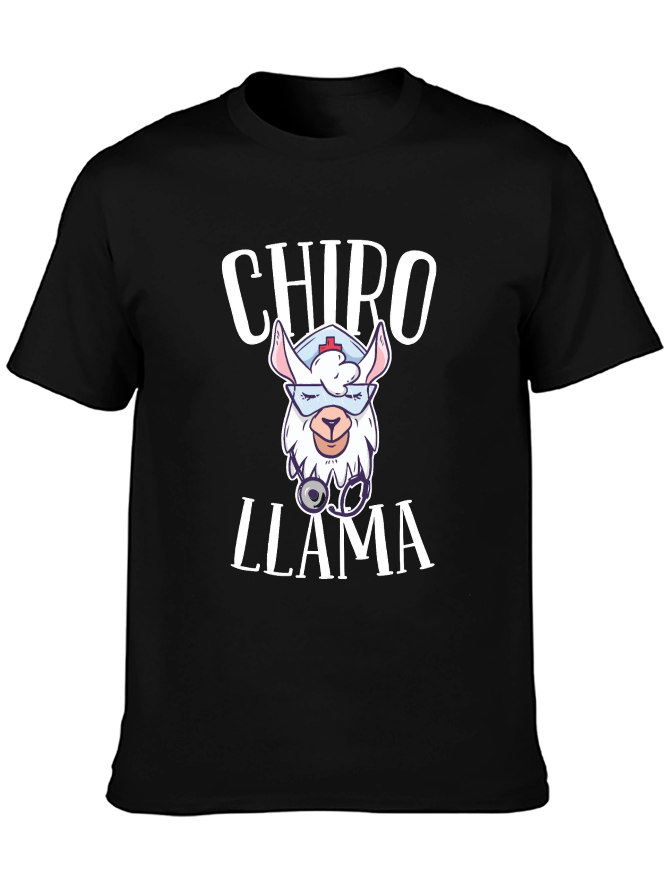 Chiro Llama T-Shirt - Cute Chiropractor Gift