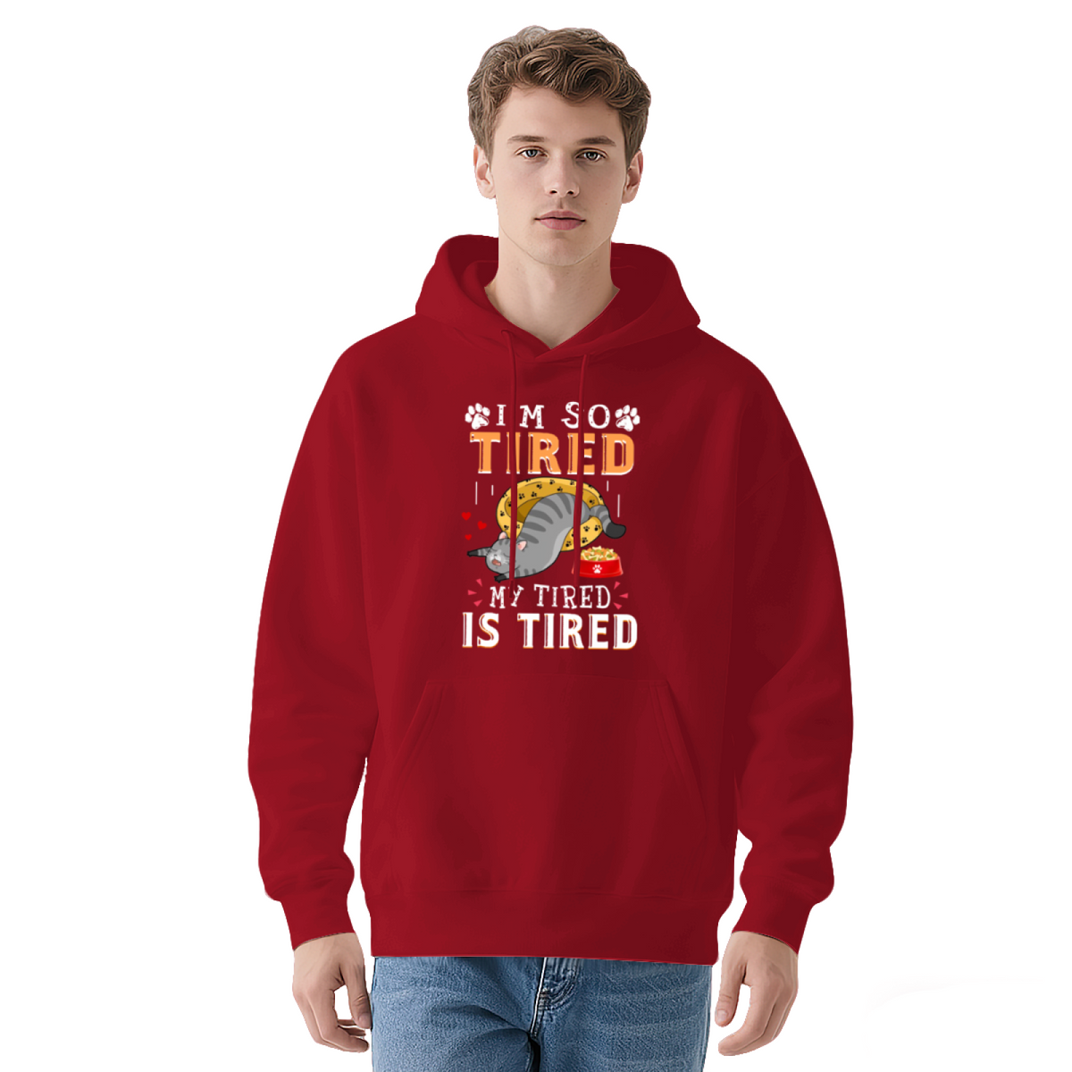 Premium Graphic Hoodie - Cat Lover Design