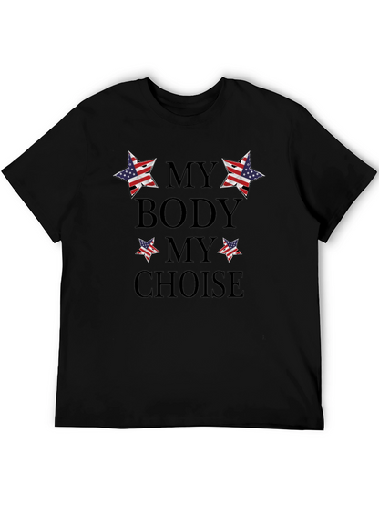My Body My Choice Patriotic T-Shirt