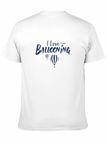 I Love Ballooning Black T-Shirt