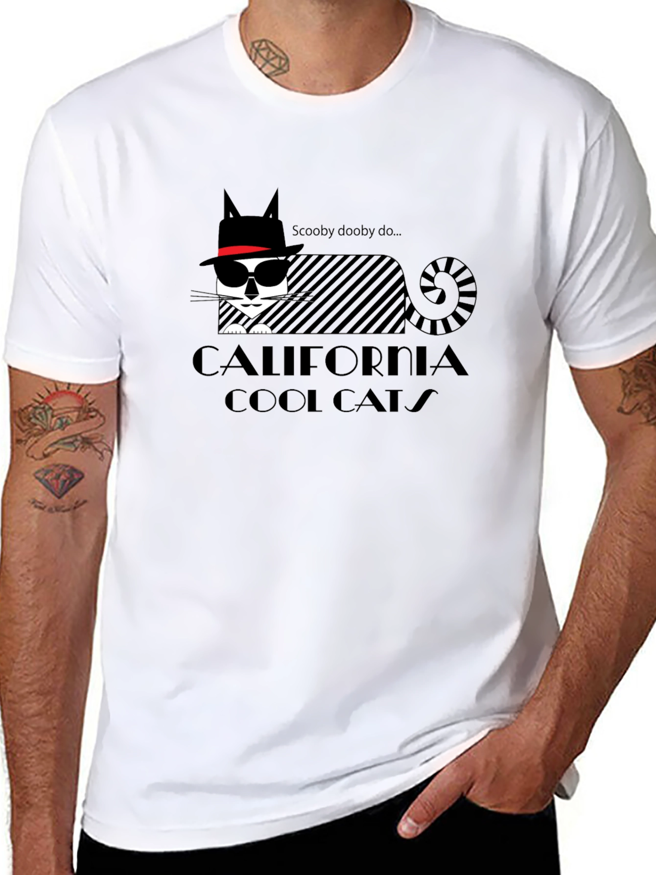 California Cool Cats Graphic T-Shirt