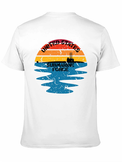 United States Submarine Force Black T-Shirt