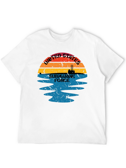 United States Submarine Force Black T-Shirt