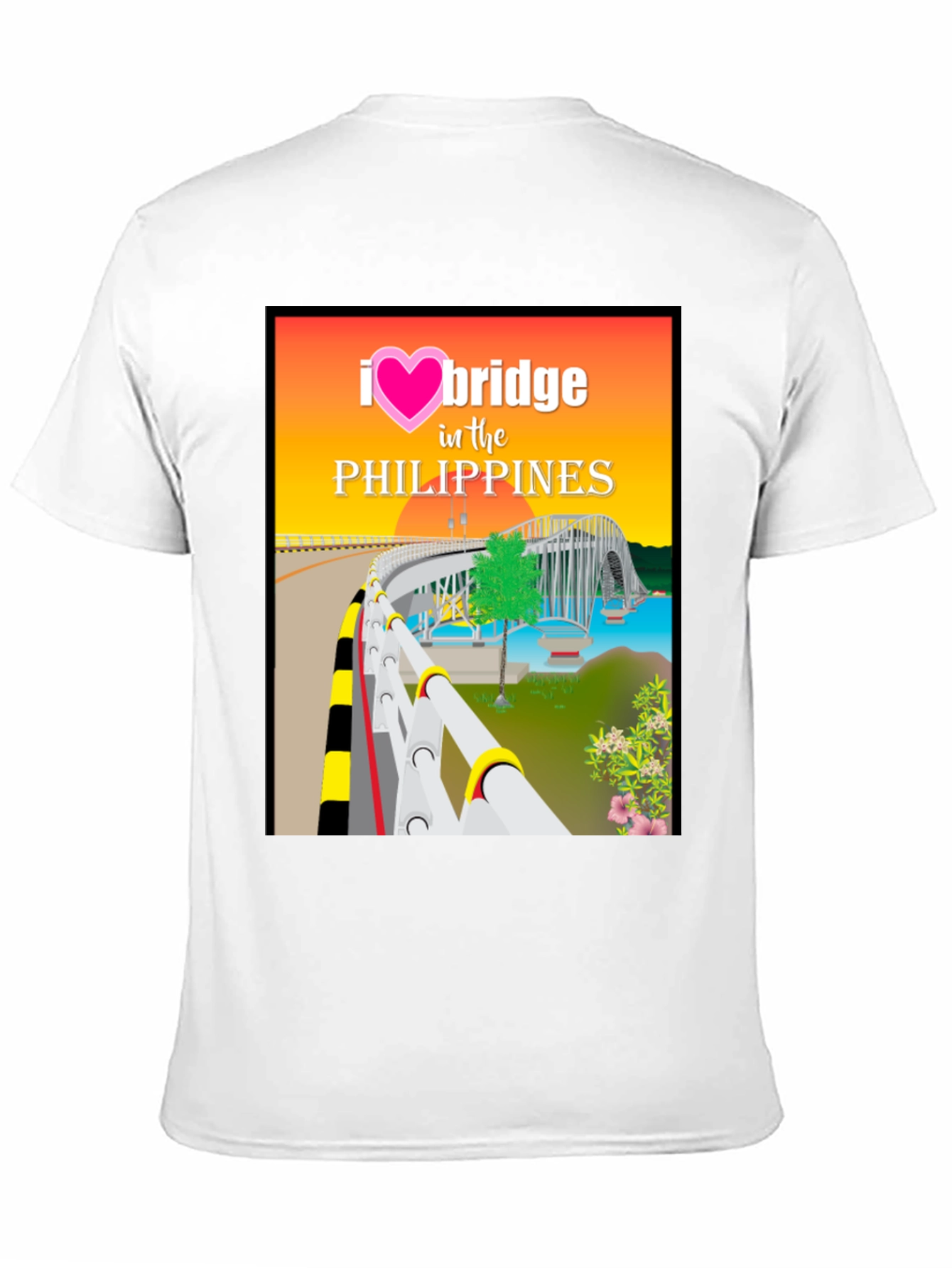 I Love Bridge in the Philippines Graphic Tee