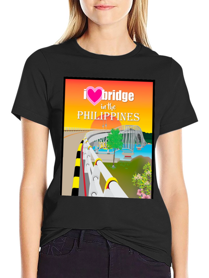 I Love Bridge in the Philippines Graphic Tee
