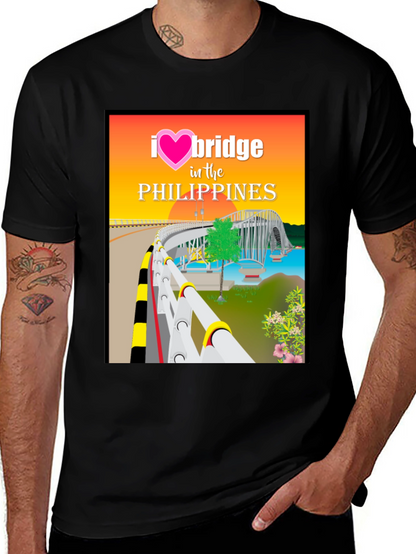 I Love Bridge in the Philippines Graphic Tee