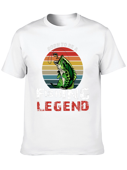 Born To Be a Fishing Legend Graphic Tee