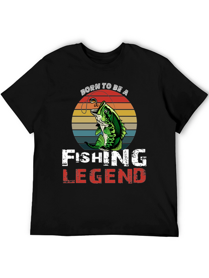 Born To Be a Fishing Legend Graphic Tee