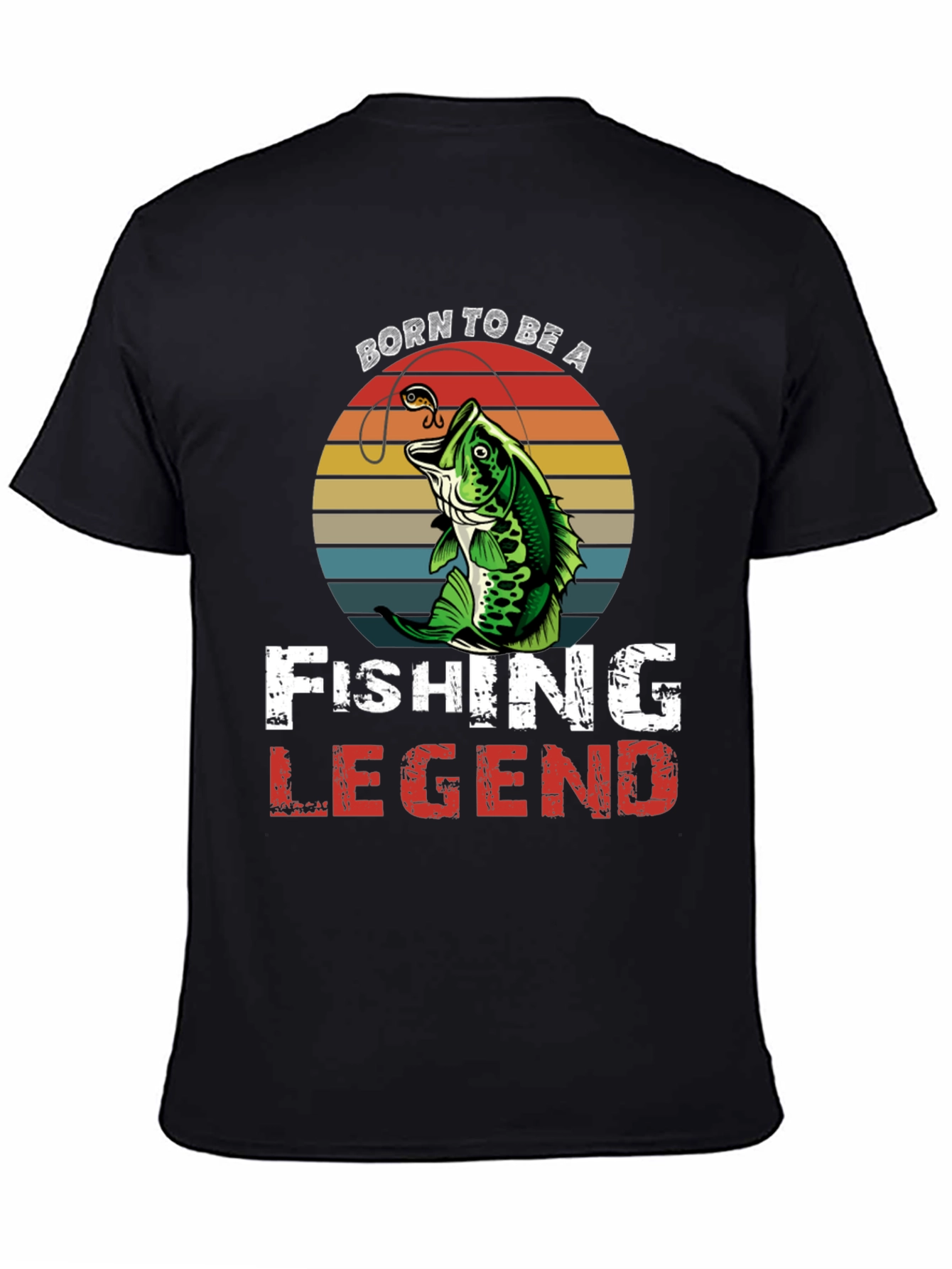 Born To Be a Fishing Legend Graphic Tee