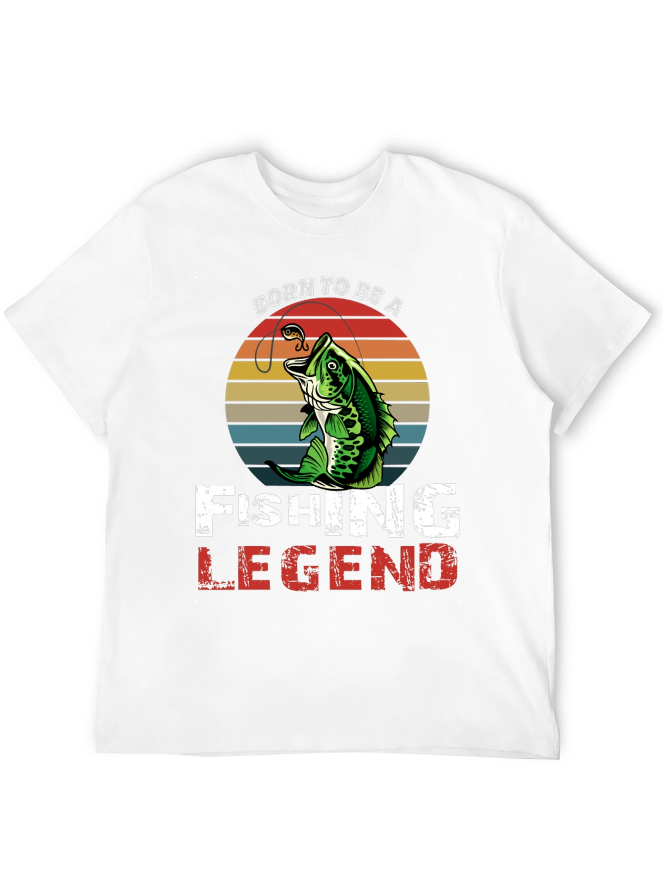 Born To Be a Fishing Legend Graphic Tee