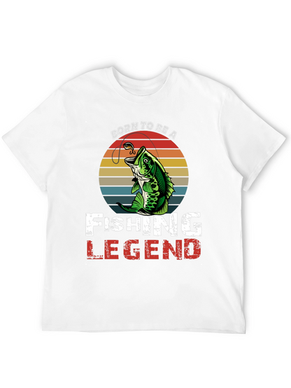 Born To Be a Fishing Legend Graphic Tee