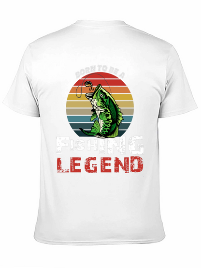 Born To Be a Fishing Legend Graphic Tee