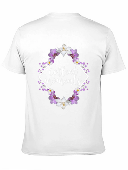 Collect Moments Floral Graphic Tee - Black