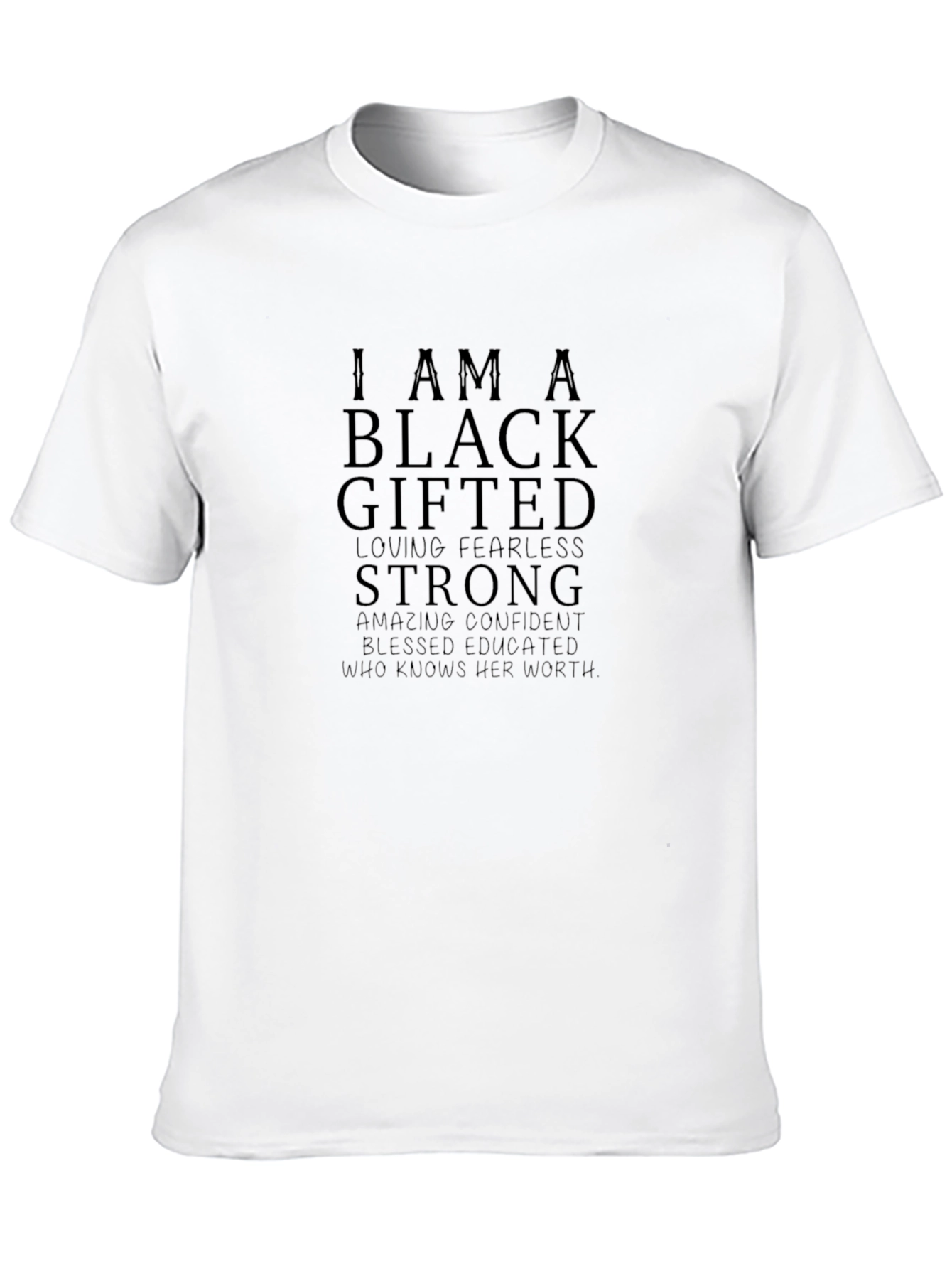 Black Gifted Strong T-Shirt
