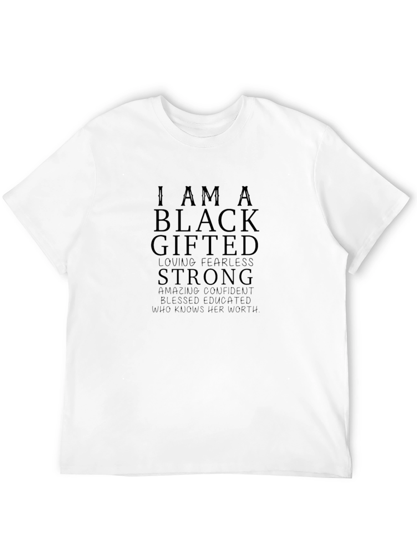 Black Gifted Strong T-Shirt