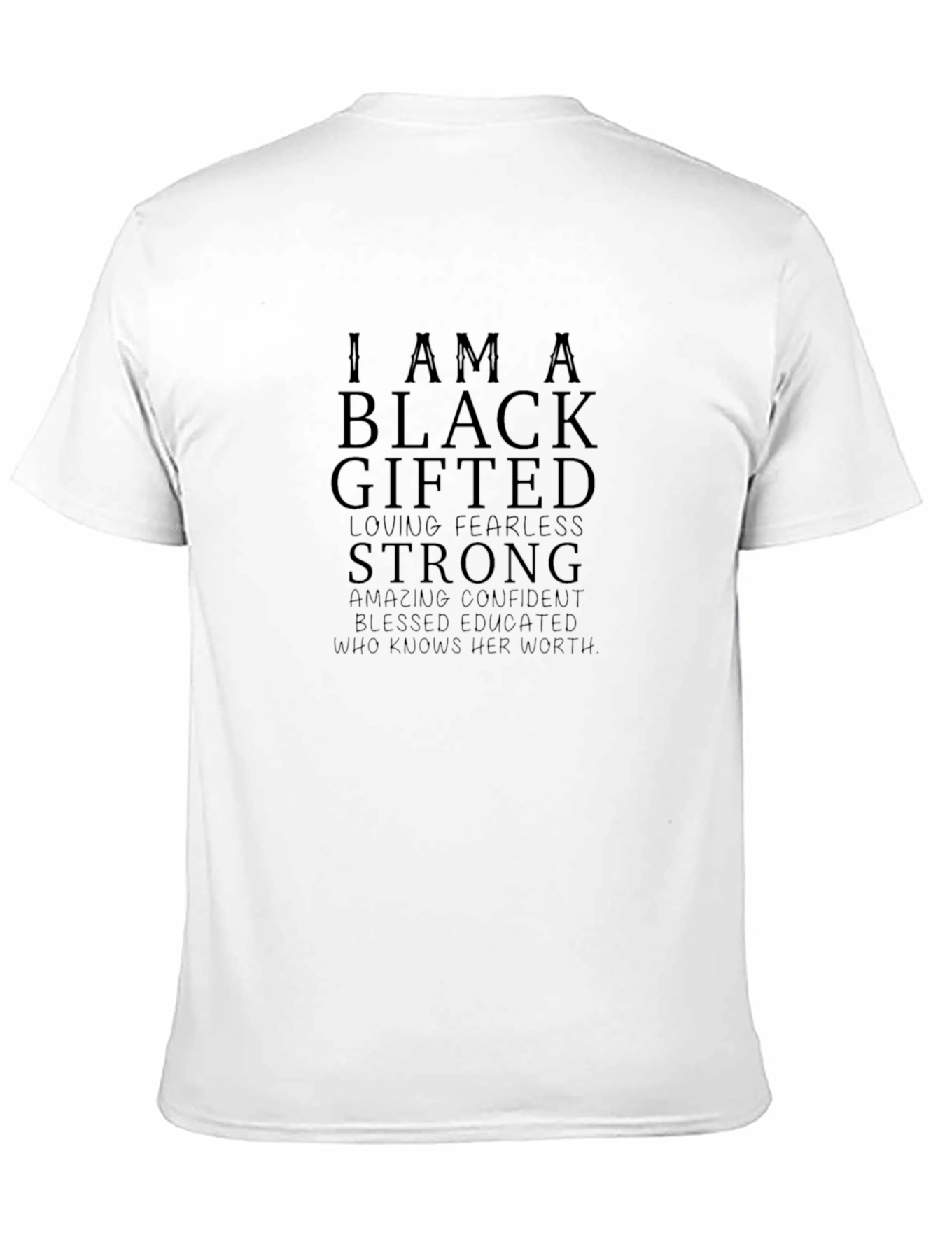 Black Gifted Strong T-Shirt