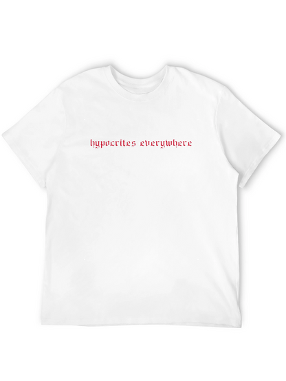 Hypocrites Everywhere Black Graphic Tee
