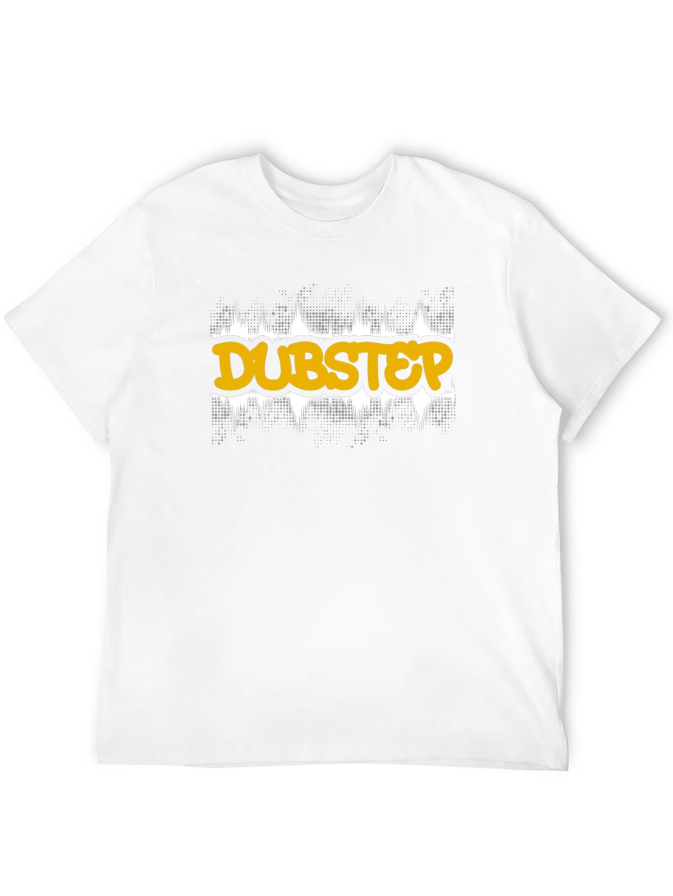 Dubstep Graphic Tee - Black Cotton T-Shirt