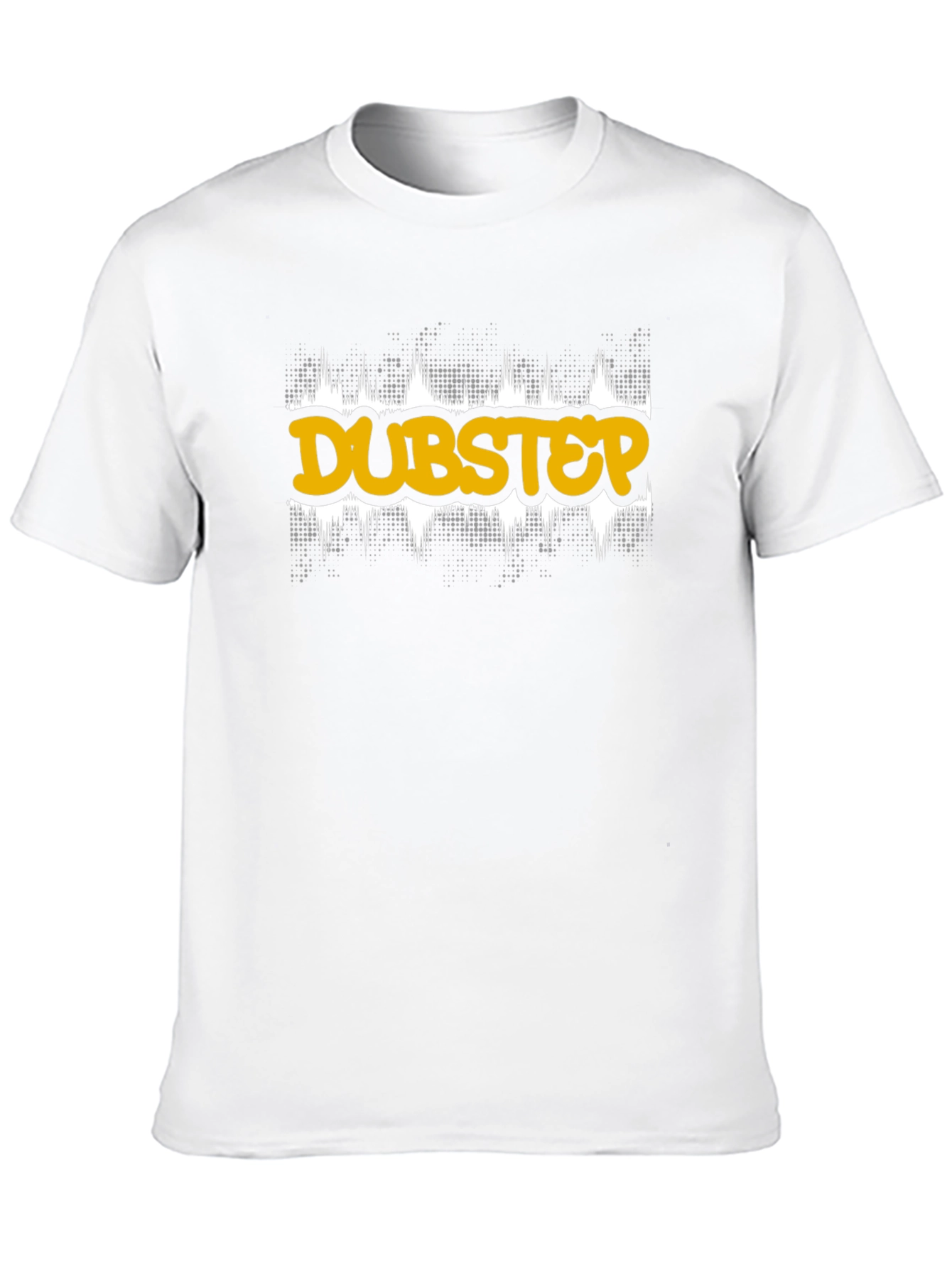 Dubstep Graphic Tee - Black Cotton T-Shirt