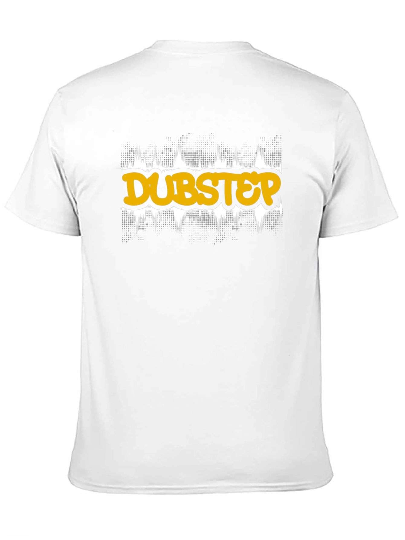 Dubstep Graphic Tee - Black Cotton T-Shirt