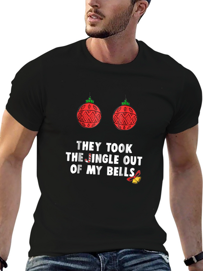 Funny Holiday Humor T-Shirt: Jingle Bells Removed
